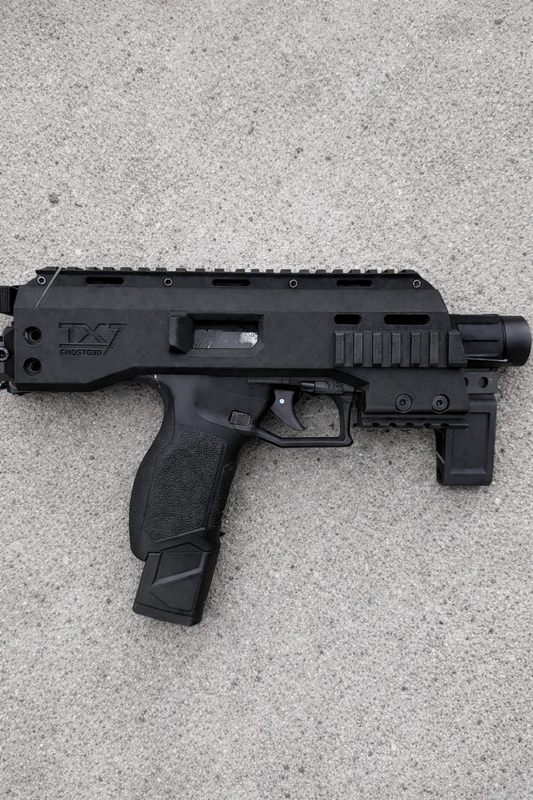 MP7 Style Chassis W/ AR Charging Handle